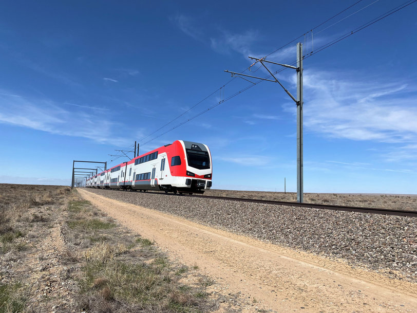 U.S. Department of Transportation Representatives Visit Dynamic Testing of Caltrain’s All-New Stadler Multilevel EMU Trainsets